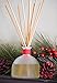 Manu Home Holiday Cranberry & Woods Reed Diffuser Set~ Made with Aromatherapy Oils in a Beautiful Reusable Frosted Bottle~ 6.5 oz! Made in The USA!