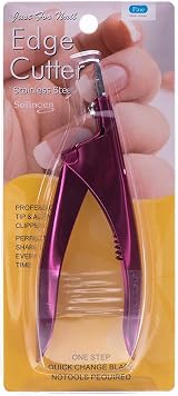 MelodySusie Nail Clippers Tip Cutters Plum Stainless Steel Rustproof view 7