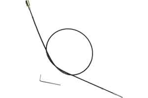 CTISMICE Inner Flex Shaft Cable, 1pc Internal Flexible Shaft Core Attachment with Spring for Hanging Grinder Power Carver Rotary Tool Replacement Accessories