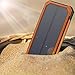 LANIAKEA 15000mAh Solar Charger, Dual USB Solar Panel Battery Charger for iPhone, Samsung, HTC, Nexus, Android Smart Phone, Windows Phone and Tablets, Orange