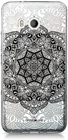 CASEiLike HTC U12 Plus case, Mandala Art 2097 Pattern TPU Case Bumper Snap-on Back Cover for HTC U12 Plus