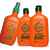 Powerful Gold Spell Tonic, Shampoo &amp; Conditioner Set - 8.8 Fl Oz (Pack of 3) - Revitalize Your Hair, Orange