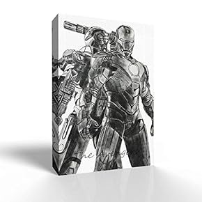 Marvel Avengers Iron Man Painting Wall Poster Decor...