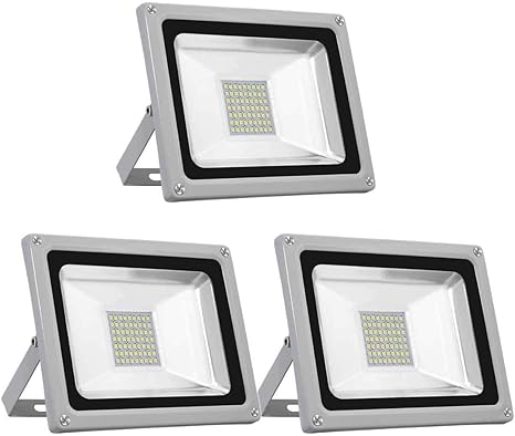 Racks Proyector LED de 30 W, Luces de Seguridad para Exteriores IP65