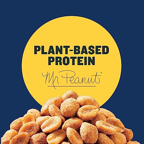 PLANTERS Salted Caramel Peanuts, Sweet and Salty Snacks, Plantbased