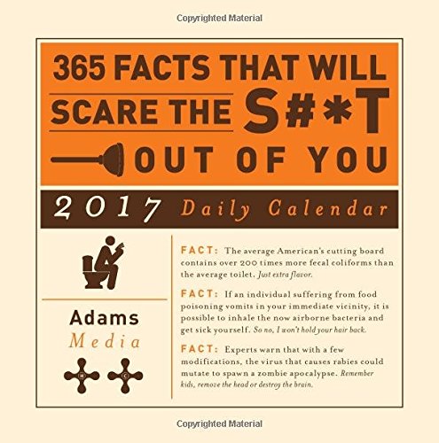 365 Facts That Will Scare the S#*t Out of You 2017 Daily Calendar