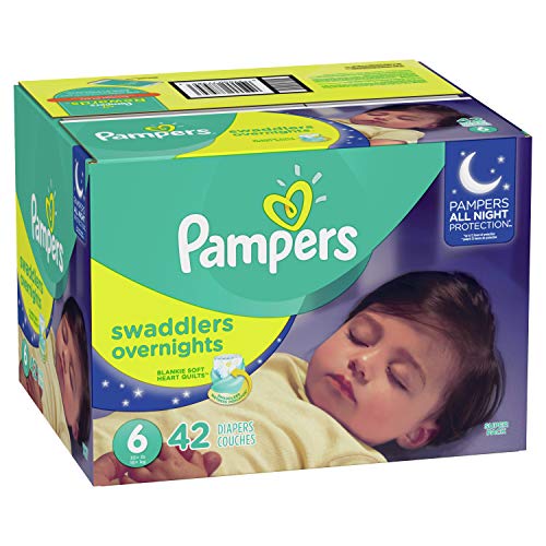 2 Pampers+Overnights+Disposable+42+SUPER
