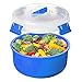 Sistema (8pc) Microwave Cookware & Food Storage Container Set With Locking Lids, Reusable