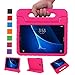 NEWSTYLE Samsung Galaxy Tab A 10.1 Kids Case (2016 NO S Pen Version) - Shockproof Light Weight Protection Handle Stand Case for Galaxy Tab A 10.1 Inch (SM-T580 / T585) Tablet 2016 Release (Rose)