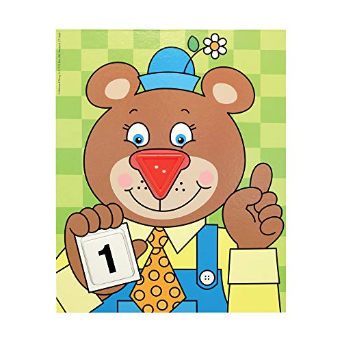 Melissa & Doug Big Button Number Fun Counting and Matching Activity Set