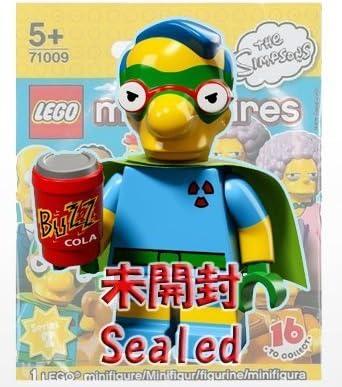Amazon 未開封sm2 6 100 ｎｅｗ Lego レゴ R ミニフィギュア ザ シンプソンズ 第2弾 フォール アウト ボーイの格好をしたミルハウス Lego Minifigures The Simpsons Series2 Milhouse As Fallout Boy フィギュア ドール 通販