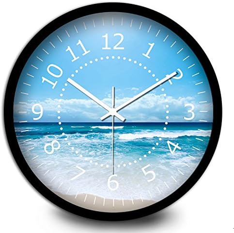 WERLM Personalidad inicio reloj de pared reloj de arte E-mute relojes de cuarzo Ideal para