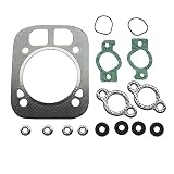 KIPA Head Gasket Kit for Kohler 2484104-S 2404103S 2484104 2484104S 2404137-S 2404132 2404116 Kohler CH25 CH730 CH740 CV25 Engine Head Gasket kit