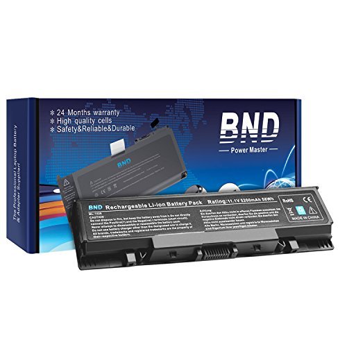BND Laptop Battery [with Samsung Cells] for Dell Inspiron 1521 1520 1720 1721; Dell Vostro 1500 1700, fits P/N GK479 FK890 - 12 Months Warranty [6-Cell 5200mAh/58Wh]