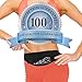Premium Running & Walking Waist Belt for Men & Women. Comfortable & Lightweight Reflective Pocket Pack for Money, Phone, Keys. Water Resistant, Adjustable & Fits iphone 6+ & Most Smartphones.