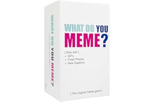 WHAT DO YOU MEME? Core Game, Now Including GIF's by Relatable, The Essential Adult Party Game for Meme Lovers, A Fun White Elephant Gifts and Stocking Stuffers