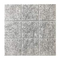 DQQ Square Bulletin Boards Felt Corkboard for Walls DIY,Home Office Classroom Decorations 2 Pack Light Grey,12"x12"