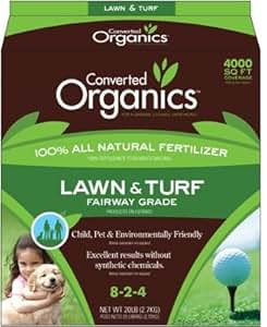 Amazon.com : Converted Organics Lawn & Turf Fertilizer 20# : Garden