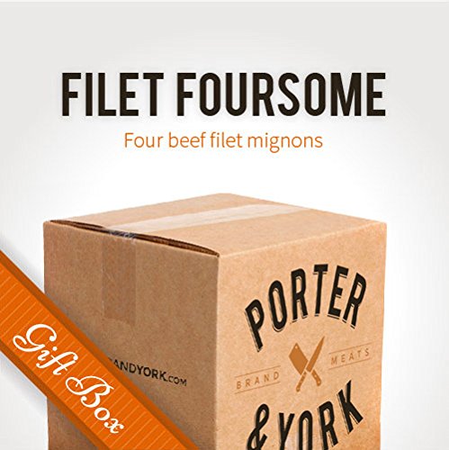 Porter & York Brand Meats - Filet Foursome Gift Box - Thumbnail 2