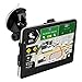 Updated Car GPS,7.1" GPS Navigator with Lifetime-free Maps,800x480 Touch Screen GPS Navigation Stereo System with 8GB Memory for Car,Advanced Lane Guidance and Spoken Turn-By-Turn Directions