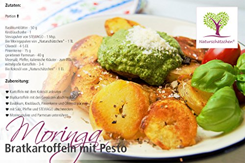 Bio Moringa Pulver (Blattpulver, Moringapulver) in geprüfter Bio-Qualität (DE-ÖKO-022) (250g) (1 x 250 g) – Bild 6