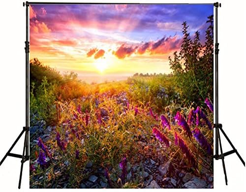 Natural Scenic Backdrops for Photography 6.5x5ft Waterproof Floral Photo Background Backdrops for Wedding Waterproof Material yy46
