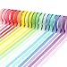 Tosnail 80 Rolls Washi Masking Tape Set Decorative Masking Washi Tapes, Assorted 4 Sizes and 20 Colors for Scrapbook Gifts Decoration