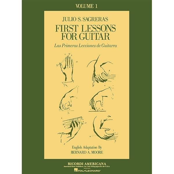 Julio S. Sagreras Guitar Lessons: Books 1-3 (English and Spanish 
