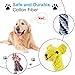 Lylyzoo Dog Chew Toy, Dog Rope Toy, Durable Interactive Cotton Toys Dental Health Teeth Cleaning for Small to Medium Dog