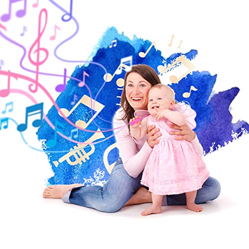 image for Qmate Rechargeable Baby Electric Toothbrush with Built-in Songs and Si