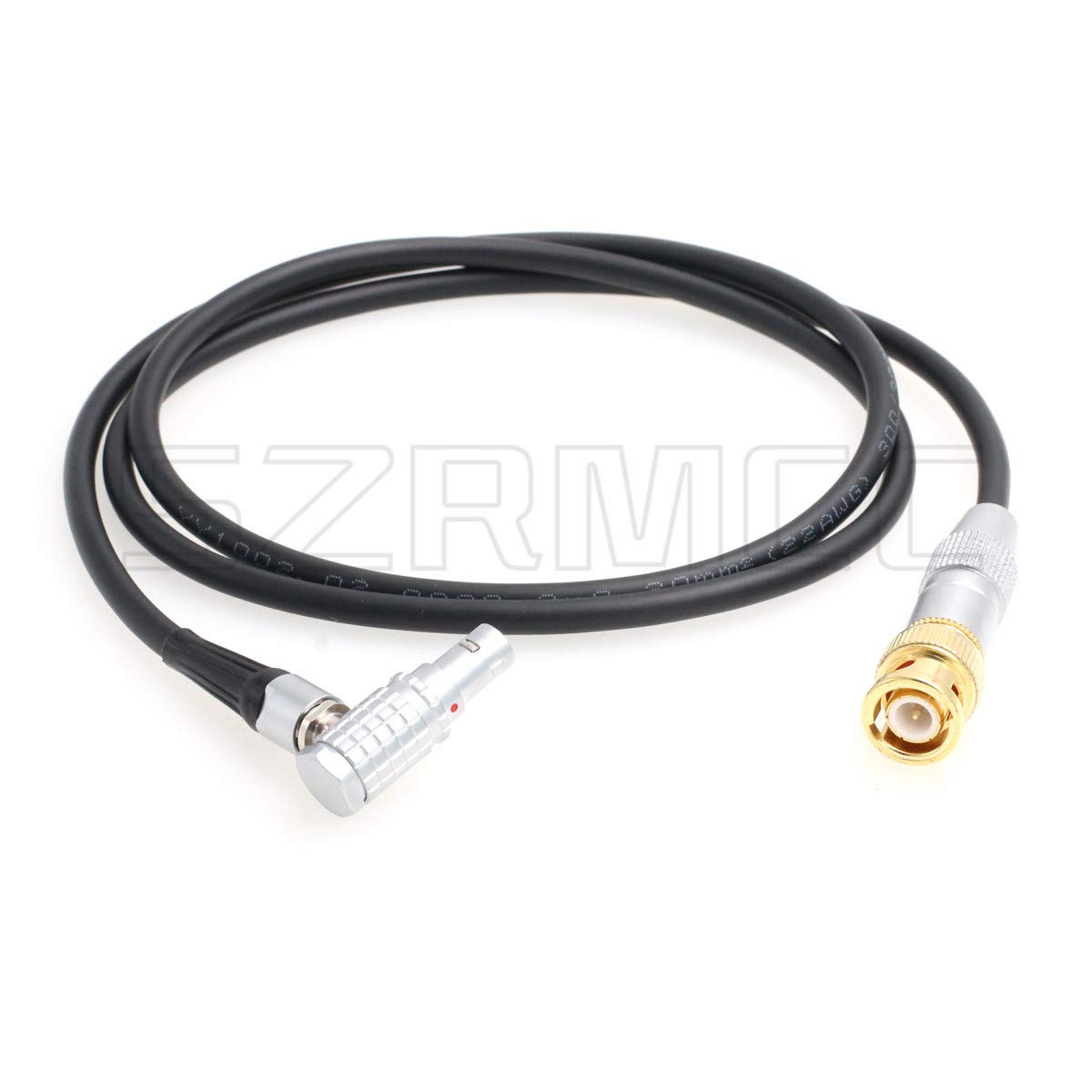 SZRMCC BNC to Right Angle 9 Pin EXT SMPTE Time Code Cable for RED Komodo Cinema Camera