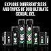 EROS Personal Fisting Lubricant with Desensitizing Effect - Hybrid Silicone Water Based Anal Gel - Thick and Long Lasting Back-Door Relaxing Lube for Men | Women | Couples | Gays - 100-ml (3-oz)