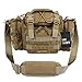 OneTigris Tactical Deployment Bag Compact Utility Carry Bag MOLLE Case Heavy Duty with Shoulder Strap (Coyote Brown - 1000D Nylon)