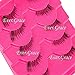 5 Pairs Handmade Extension Fashion Half Eye Lashes Mini Corner Eyelashes Natural