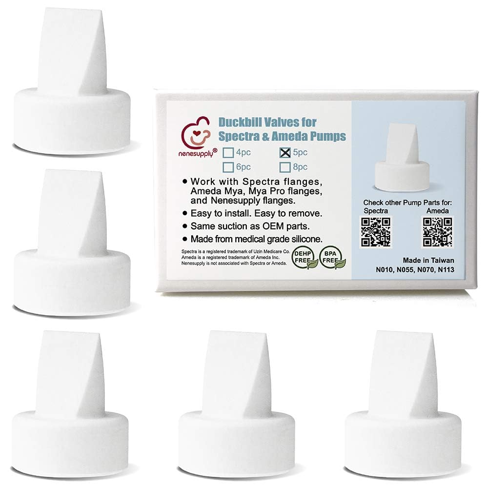 Nenesupply Duckbill Valves Compatible with Spectra Pump Parts Compatible with Spectra S2 S1 9 Plus Breast Pump S2 S1 Accessories