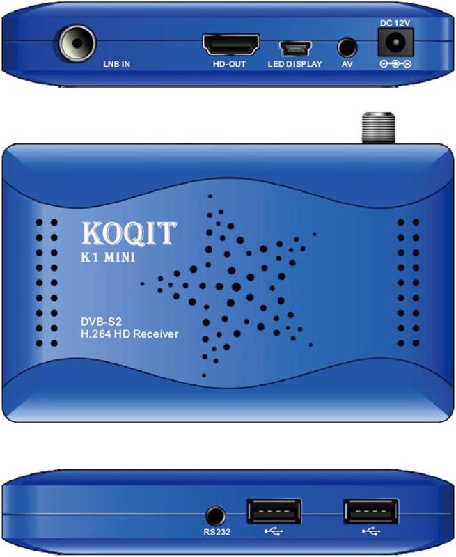 tv Satellite FTA Receiver Satellite s2 dvb Koqit Receiver USB to