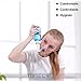 TONELIFE Nettie Pot Sinus - 500ml 18oz Nasal Cleaner - Nose Flushing System - Nasal Irrigation - Sinus Rinse Kit - Neti Pot with ON/Off Switch for Adult Child Yoga Pregnant Daily Nasal Care