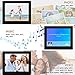 DBPOWER 8 Inch Digital Photo Frame, 1024x768 Resolution IPS Screen Display Picture Frame with Remote Control, Calendar, Time, Music, Video, Slideshow, Supports 32GB USB Drive/SD Card