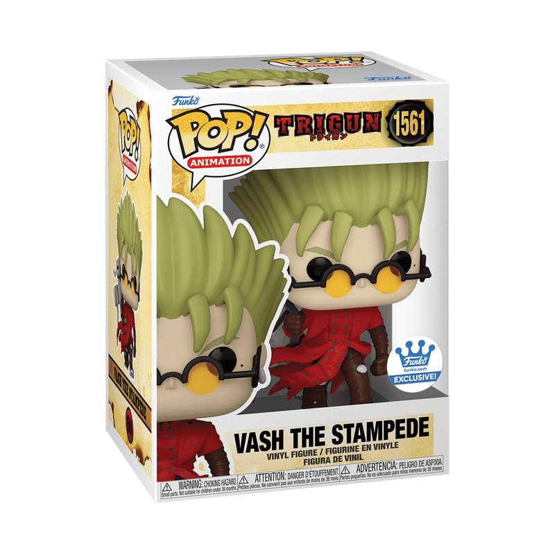 Funko Pop! Animation: Trigun - VASH The Stampede with Punisher Cross Shop Exclusive, 76740