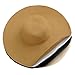 Ayliss Womens Sun Straw Hat Wide Brim UPF 50 Beach Floppy Beach Hats for Women UV Protection Summer Beach Hats (Style #1 Beige)