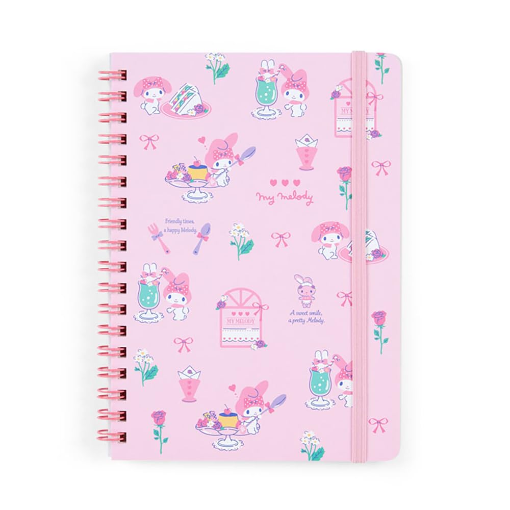 サンリオ(SANRIO) B6リングノート マイメロディ マイメロちゃん my melody 18.2×13.5×1.5cm キャラクター 092045商品画像