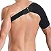 MEDIZED® Shoulder Brace - Rotator Cuff Compression Support - Men, Women, Left, Right Arm Injury Prevention Stabilizer Sleeve Wrap - Immobilizer for Dislocated AC Joint, Labrum Tear, Pain, Tendinitis