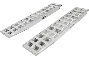 DISCOUNT RAMPS 72" x 14" Hook End Heavy Equipment Loading Ramps 12,000 lb