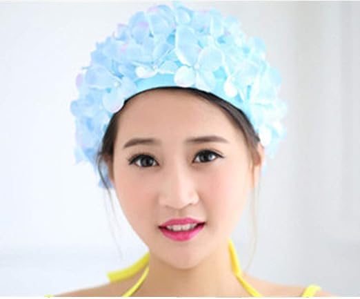 Amazon Com Swim Cap Comfortable Ladies Long Hair Care Swim Cap