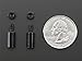 Adafruit Brass M2.5 Standoffs for Pi HATs - Black Plated - Pack of 2 [ADA2336]