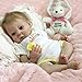 ✿Silicone Mould✿ Hstore, DIY Reborn Baby Silicone Mould 22'' Handmade Lifelike Newborn Silicone Vinyl Reborn Baby Doll Full Body Gifts US Stock