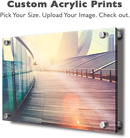 Personalized Photo to Acrylic Print Custom Your Photo On Acrylic Digitally Printed