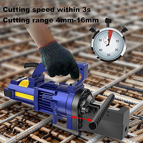 Geeyae Concrete Vibrator, 3/4HP 13000VPM Electric Hand Held Power Concrete Vibrator 800W 110V w/ 4FT/1.2M Shaft Rod Concrete Tools Electric Concrete Vibration Geeyae Concrete Vibrator, 3⁄4HP