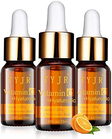 BeonJFx Vitamin C Moisturizing Hyaluronic Acid Serum Anti-Wrinkles Liquid Essence 10ml