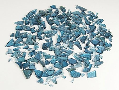 Blue Topaz Stained Glass MiniCobblets 2.5 oz